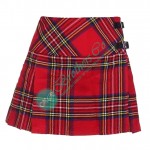 Ladies Scottish Royal Stewart Mini Kilt Skirt